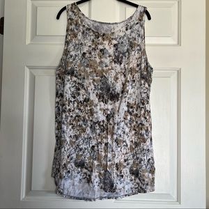 Splatter tank top